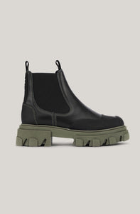You added <b><u>GANNI S1629 Leather Chelsea Boots in Black and Green</u></b> to your cart.
