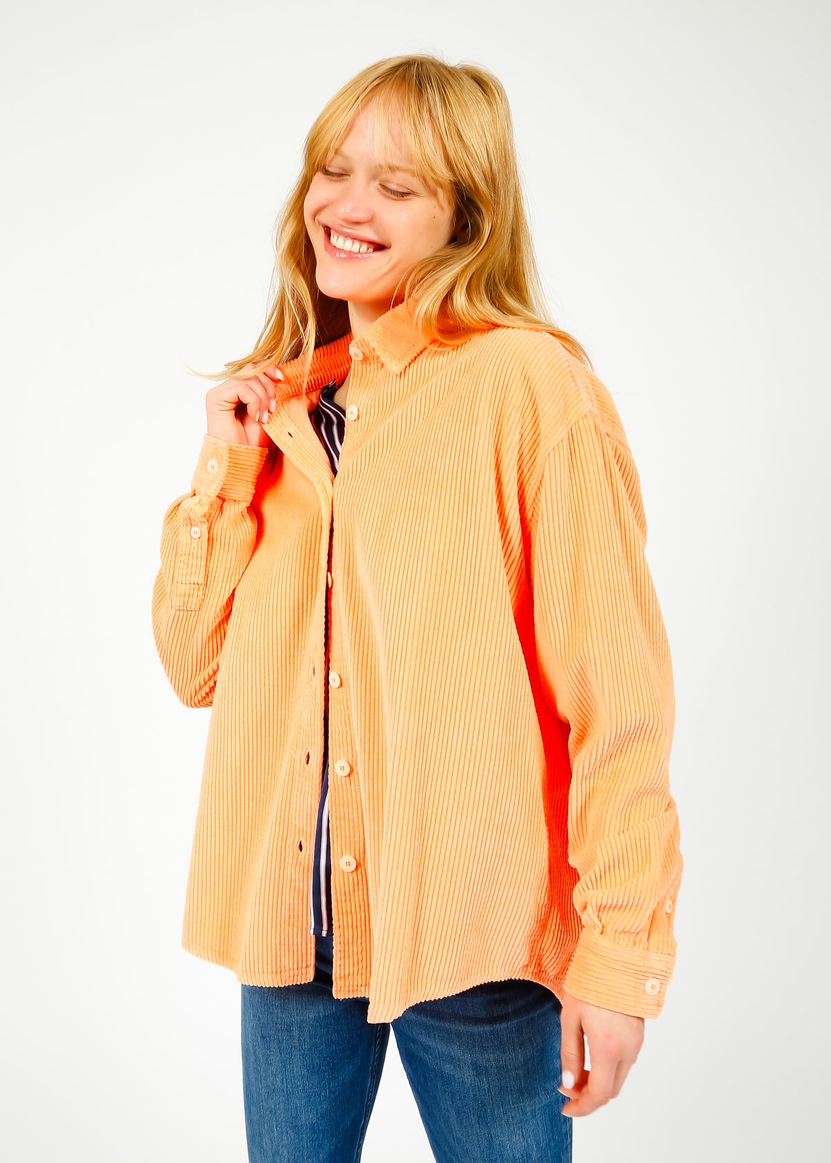 AV Padow Shirt in Orange Fluro