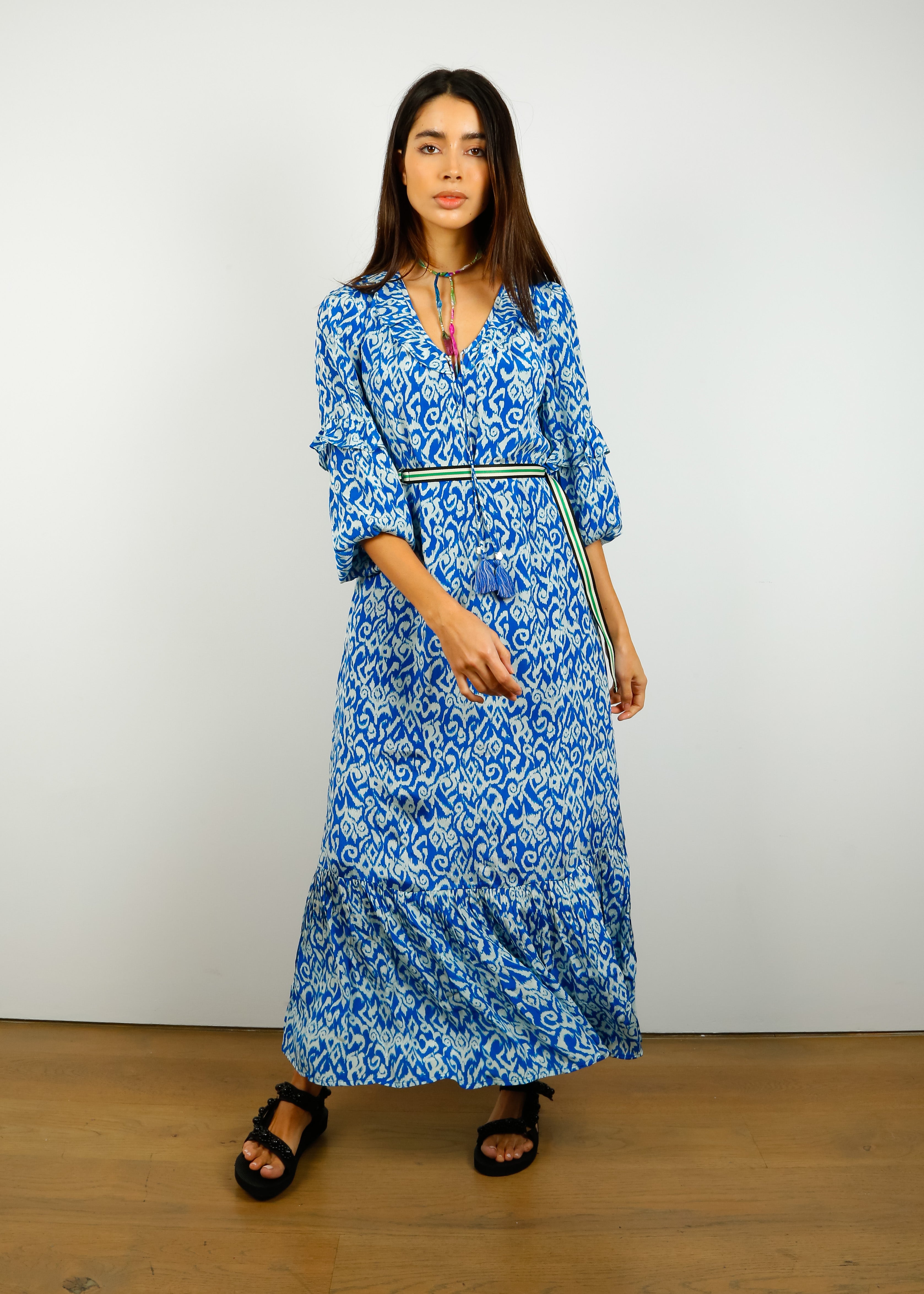 MOLIIN Vianna Dress in Lapis Blue