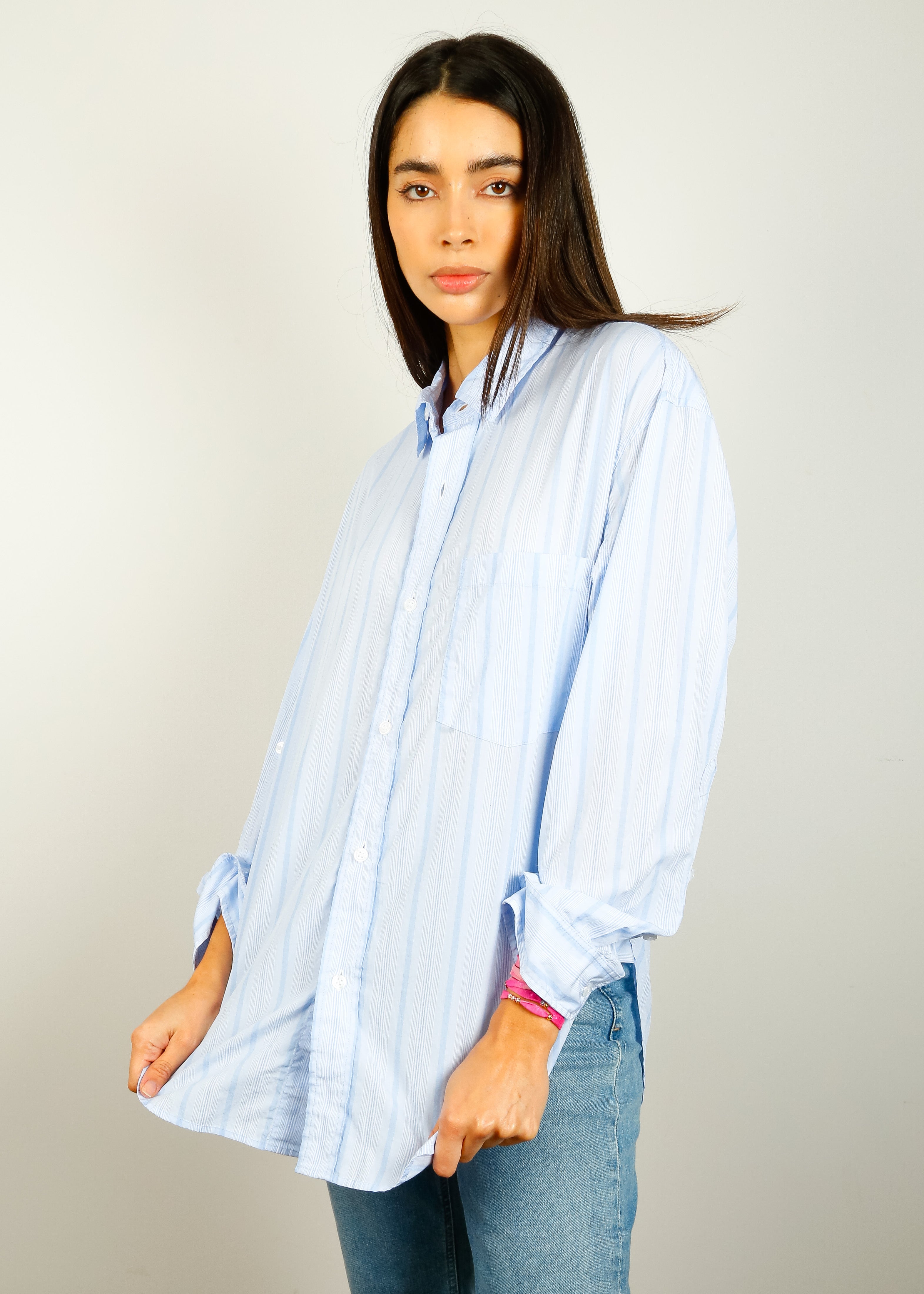 COH Kayla Shirt in Blue Stripe