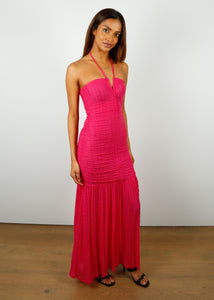 You added <b><u>GANNI T3511 Lace Halter Dress in Love Potion</u></b> to your cart.