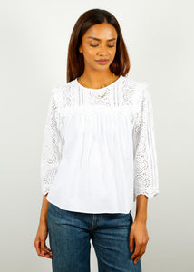 You added <b><u>SLF Violette Broderie Top in White</u></b> to your cart.