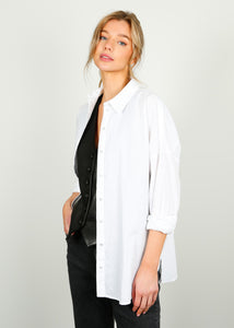 You added <b><u>SLF Emma Sanni Stripe Shirt in White</u></b> to your cart.