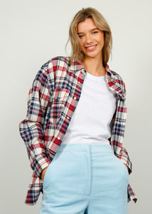 You added <b><u>IM Mayola Check Shirt in Blue, Red</u></b> to your cart.