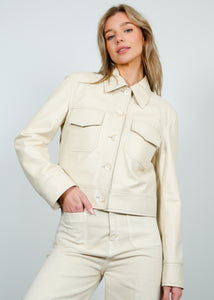 You added <b><u>JOSEPH 6523 Granville Leather Jacket in Maplewood</u></b> to your cart.