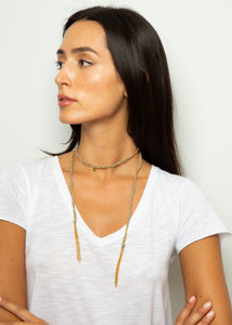 You added <b><u>HABAHA Agnes Multi Wrap Necklace/Bracelet in Silver, Gold</u></b> to your cart.