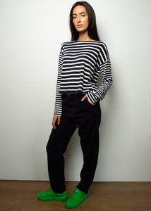 You added <b><u>FIVE Cyril Trousers in Navy</u></b> to your cart.