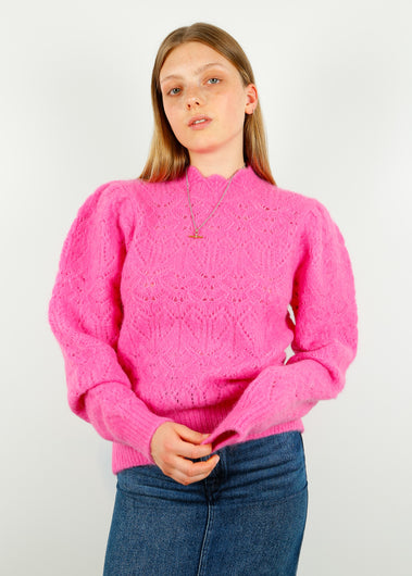 IM Galini Knit in Fluo Pink