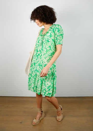 MOLIIN Blakely Dress in Bright Green