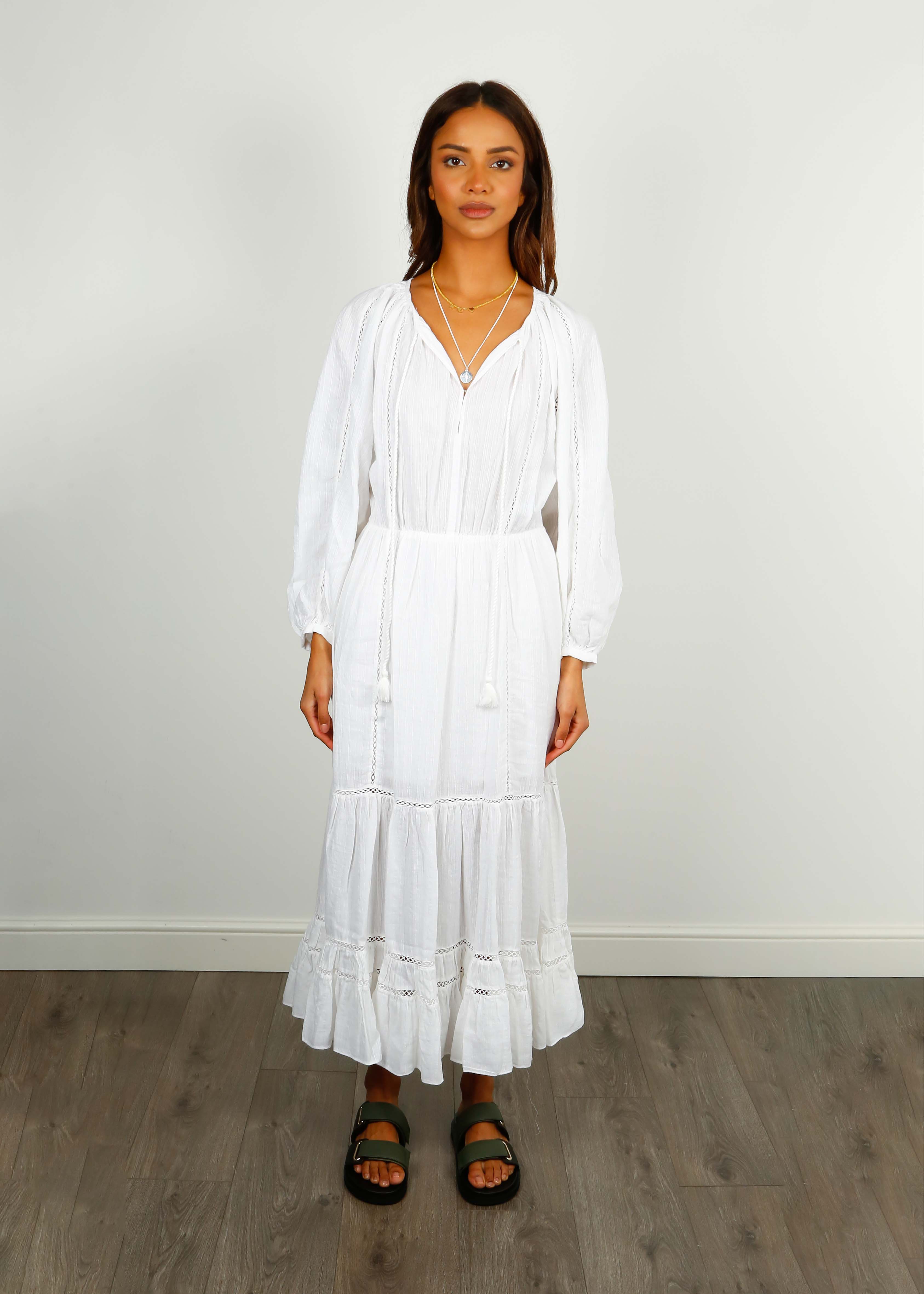 IM Latifa Dress in White