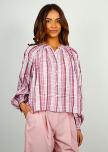 You added <b><u>IM Blandine Check Top in Pink</u></b> to your cart.