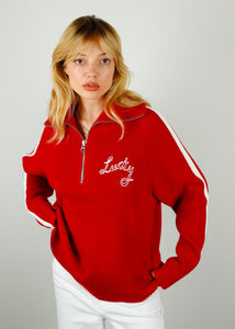 You added <b><u>BF Zip Up Lucky Jumper in Red</u></b> to your cart.