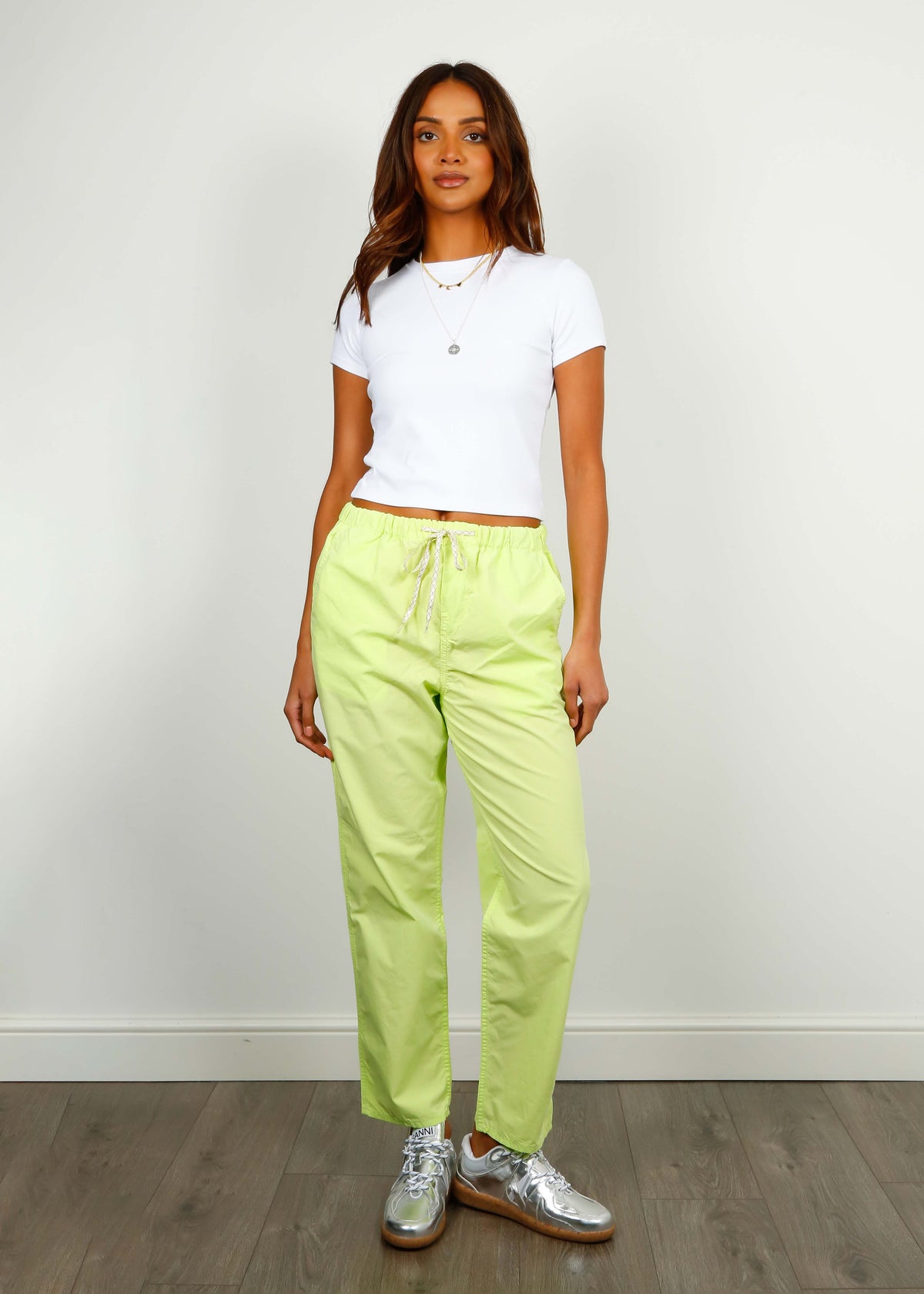BR Pizzy Trousers in Fluorine