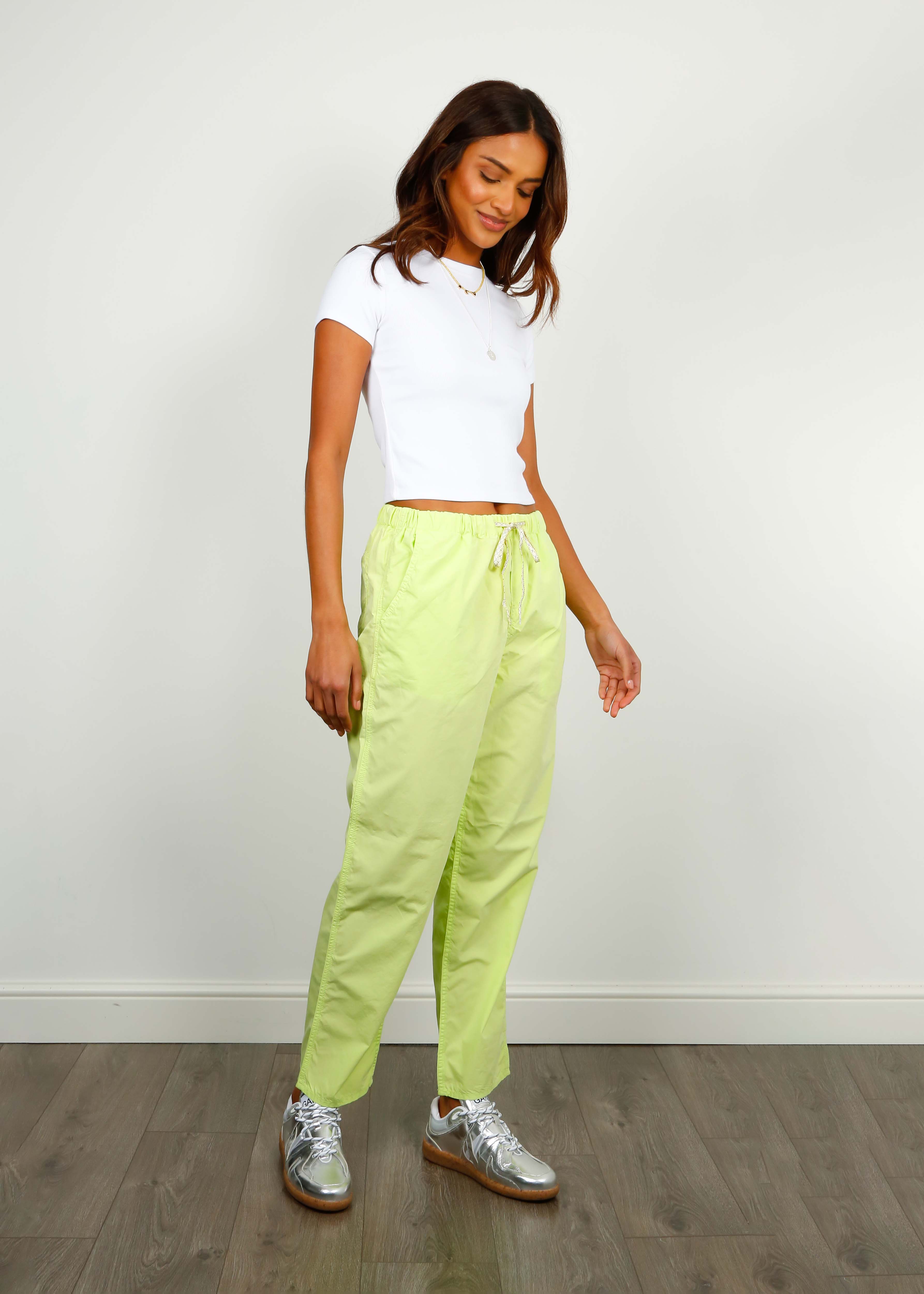BR Pizzy Trousers in Fluorine