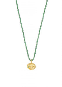 You added <b><u>HERMINA Sealstone animal emerald crystal necklace</u></b> to your cart.