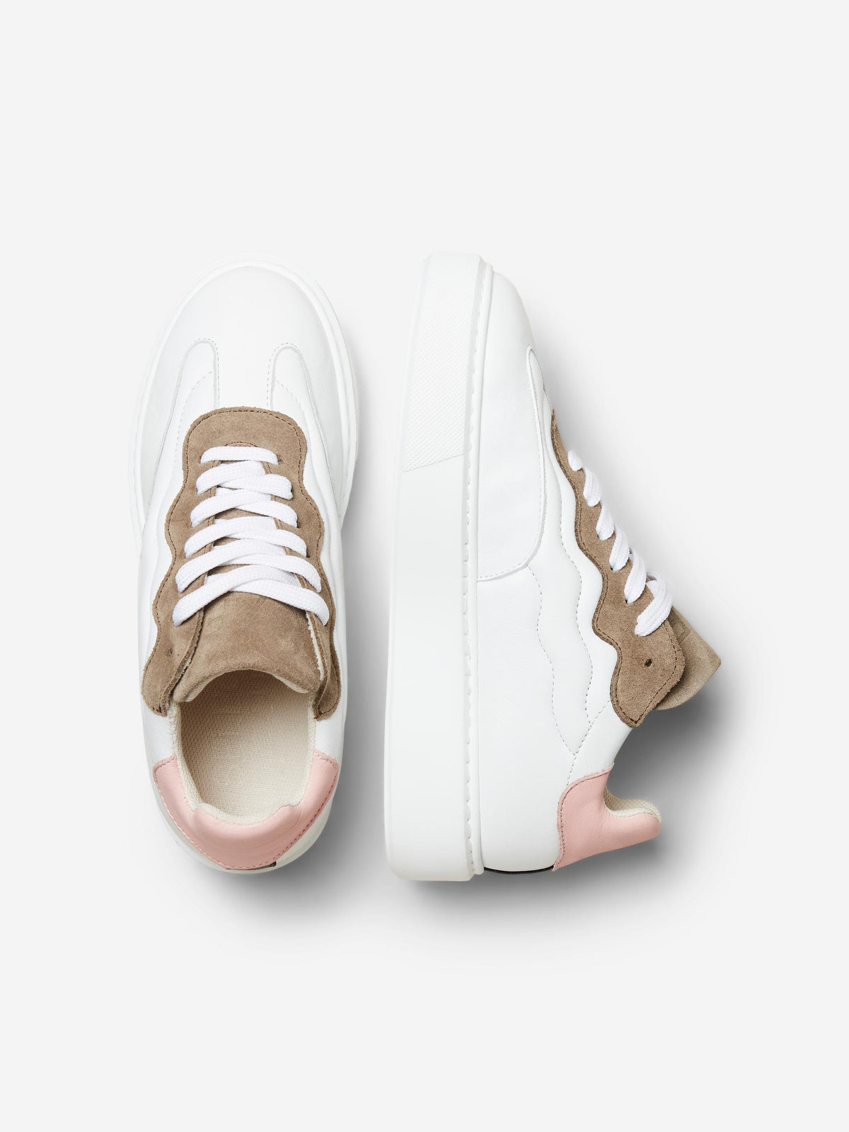 SLF Amalie Trainers in Chalk Pink