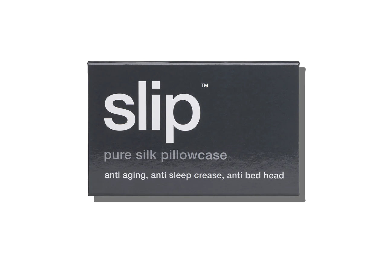 SLIP Queen Pillowcase in Charcoal