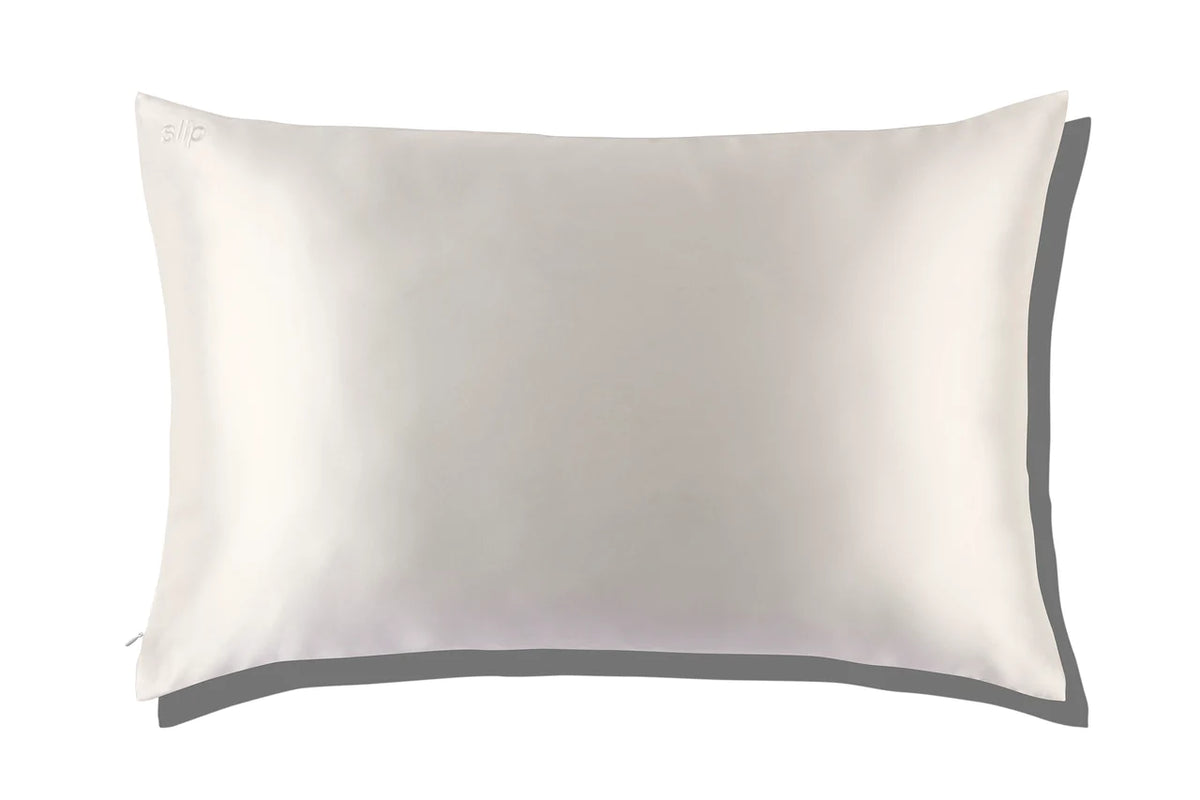 SLIP Queen Pillowcase in White