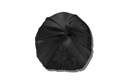 SLIP Silk Turban in Black