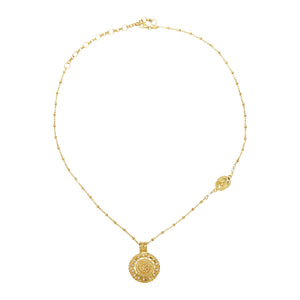 You added <b><u>Laran pendant necklace in gold</u></b> to your cart.