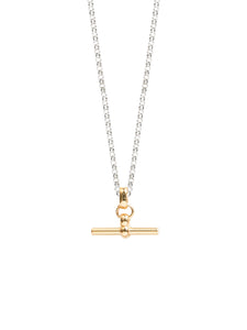 You added <b><u>TS Gold T-Bar on Silver Belcher Chain</u></b> to your cart.