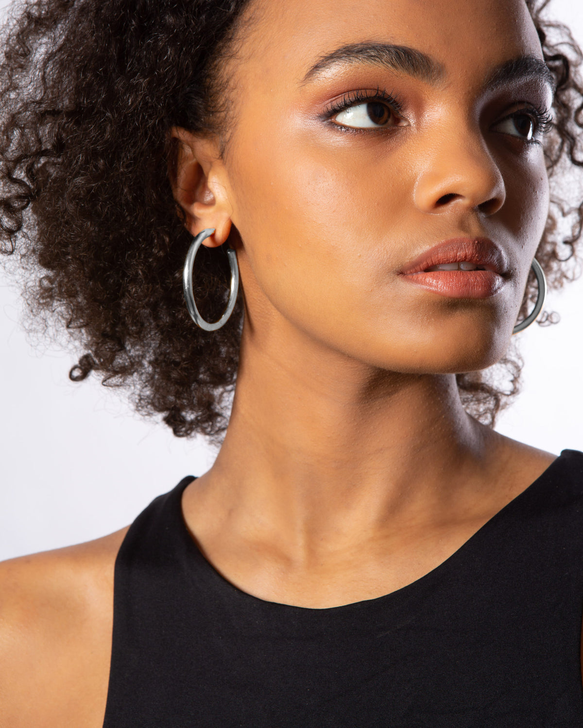 Buy Mid Size Simple Hoop Earrings Online - Accessorize India