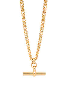 You added <b><u>Tilly Sveaas gold T-Bar curb link necklace</u></b> to your cart.