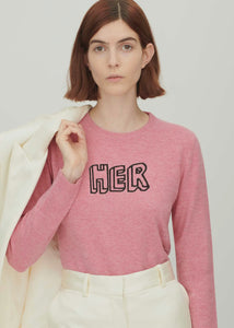 You added <b><u>BF Her Jumper in Pale Pink</u></b> to your cart.