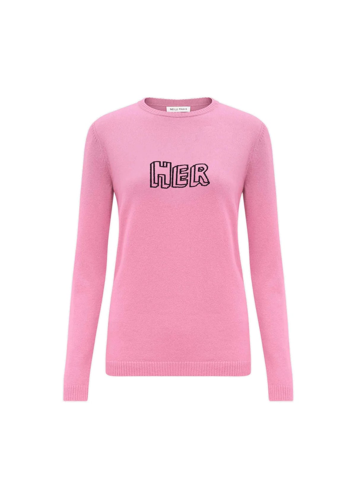 BF Her Jumper in Pale Pink