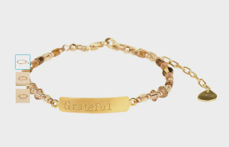 You added <b><u>MISHKY Grateful Bracelet in Gold</u></b> to your cart.