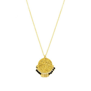 You added <b><u>Ashiana JNI09329 Coin and Beads Short Necklace in Black</u></b> to your cart.
