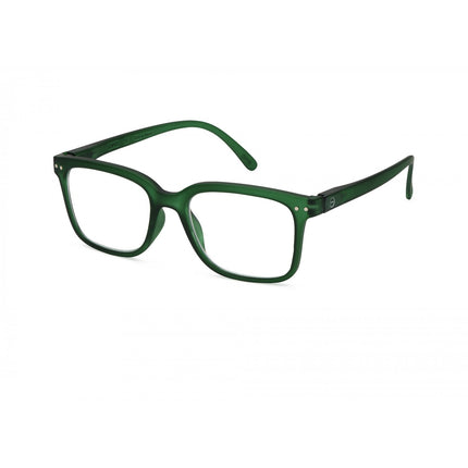Izipizi Reading Glasses L in Green Crystal